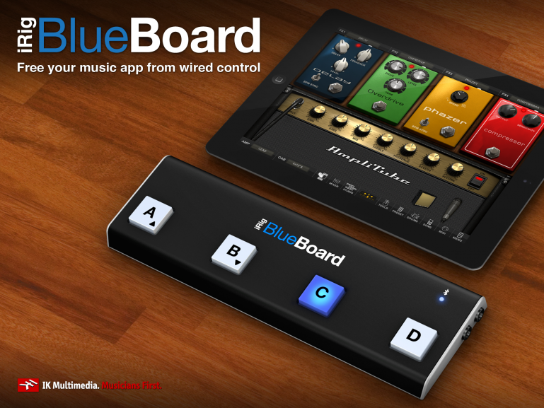 ワイヤレスで使えるフットスイッチ「iRig BlueBoard」 | Rukkora's ...